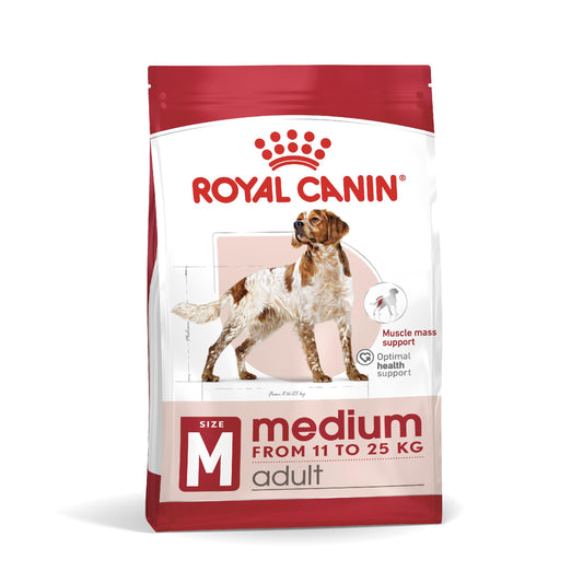 Royal Canin Medium Breed Adult Chicken Dry Dog Food
