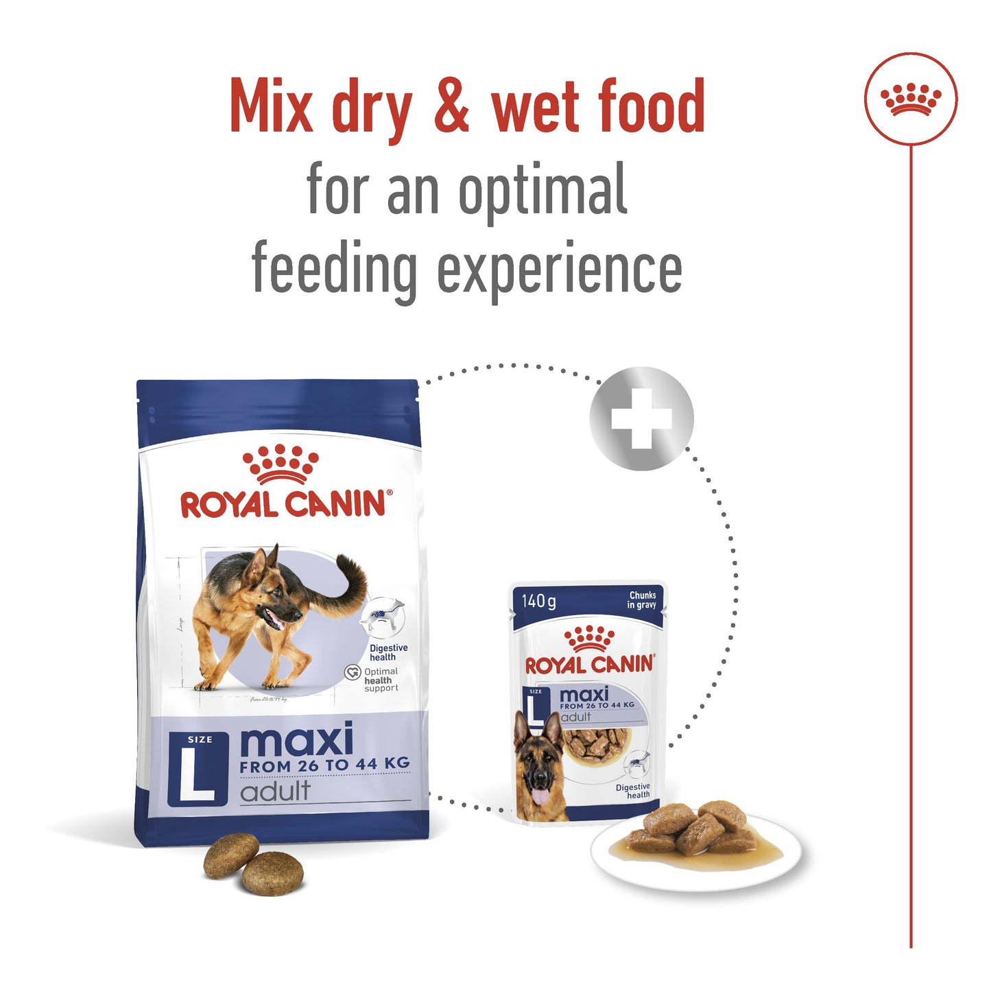Royal Canin Maxi Large Breed Adult Chicken Dry Dog Food