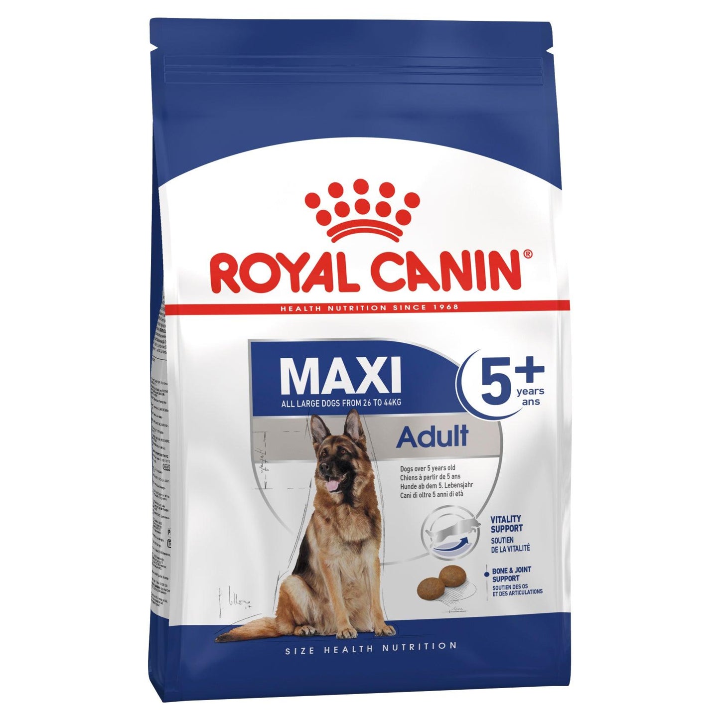 Royal Canin Maxi Large Breed Adult 5+ Chicken Dry Dog Food 15kg