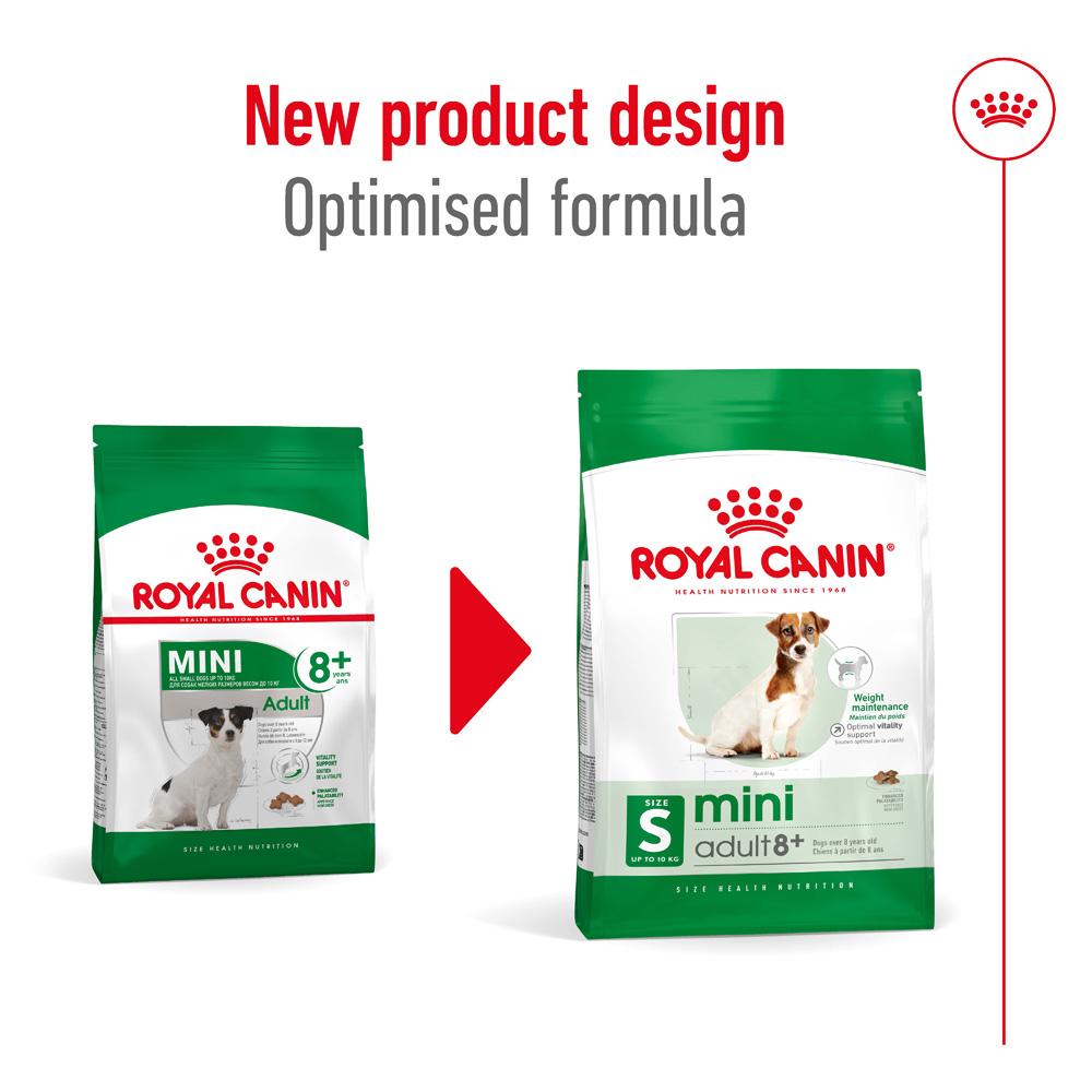 Royal Canin Mini Adult 8+ Dry Dog Food 2kg