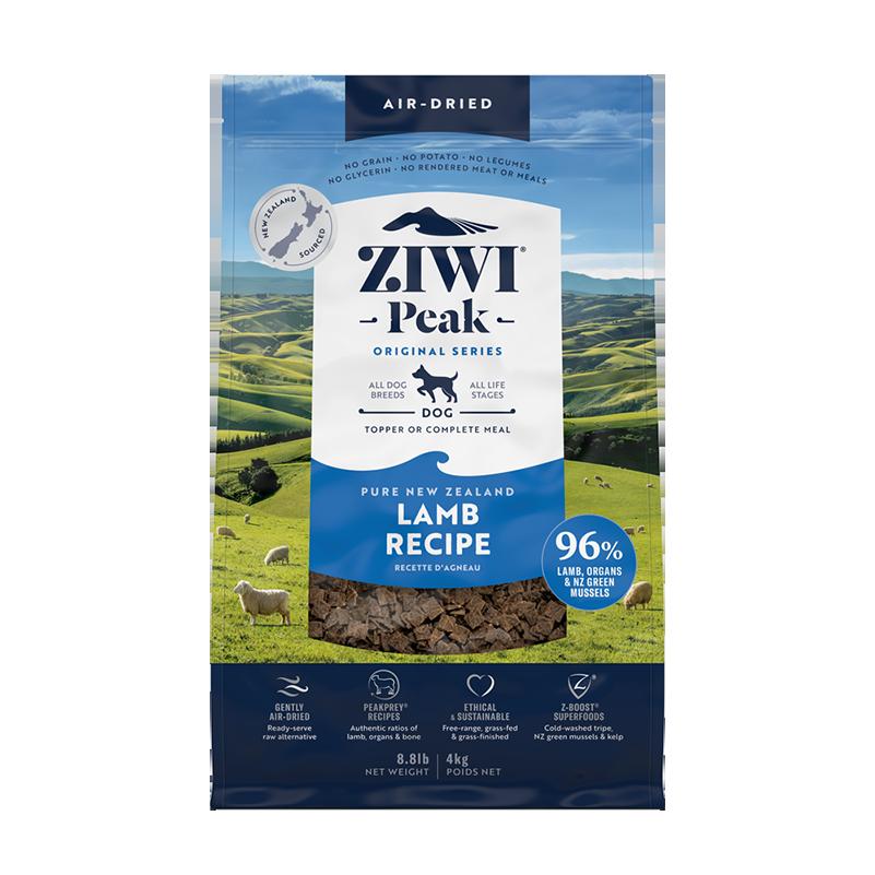 Ziwi Peak Air Dried Lamb Recipe Dry Dog Food