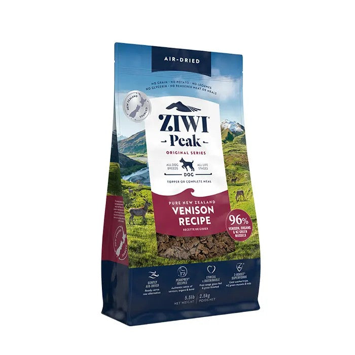 Ziwi Peak Air Dried Venison Recipe Dry Dog Food