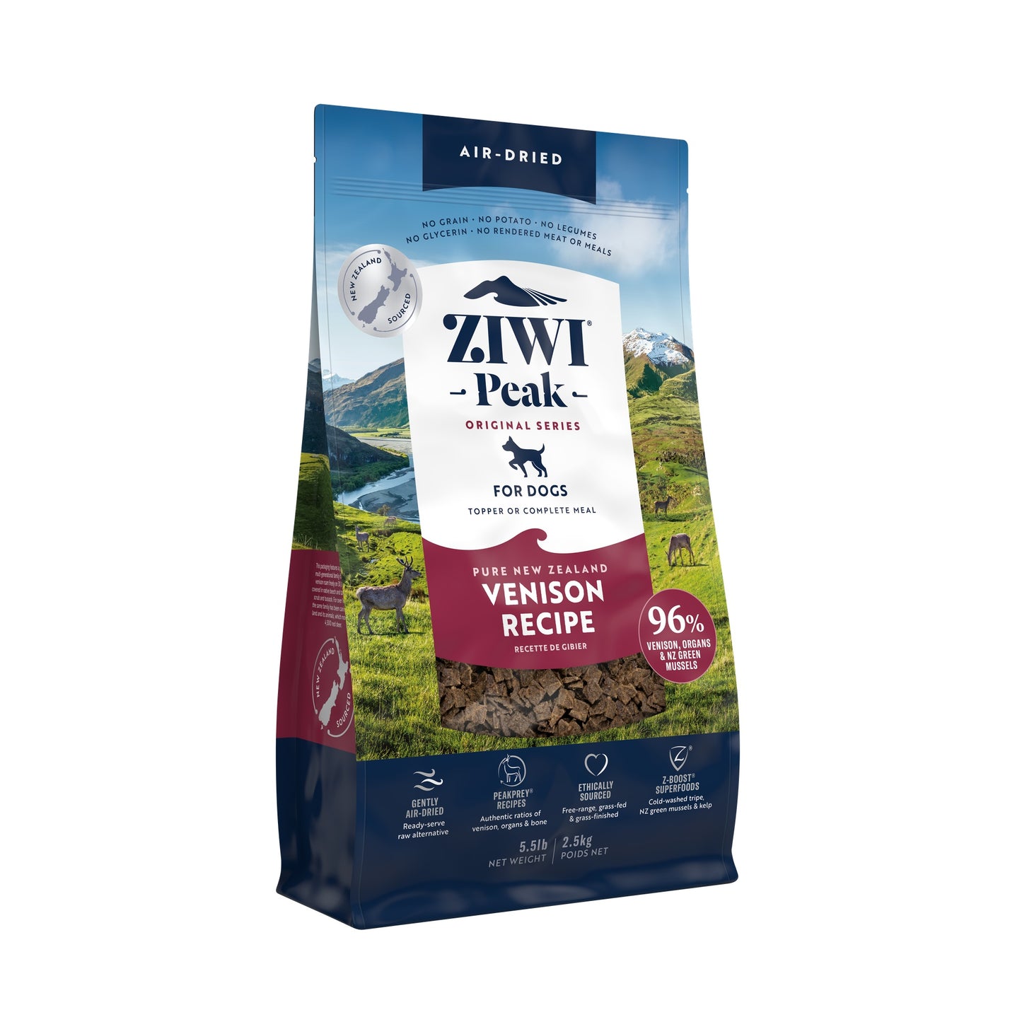 Ziwi Peak Air Dried Venison Recipe Dry Dog Food