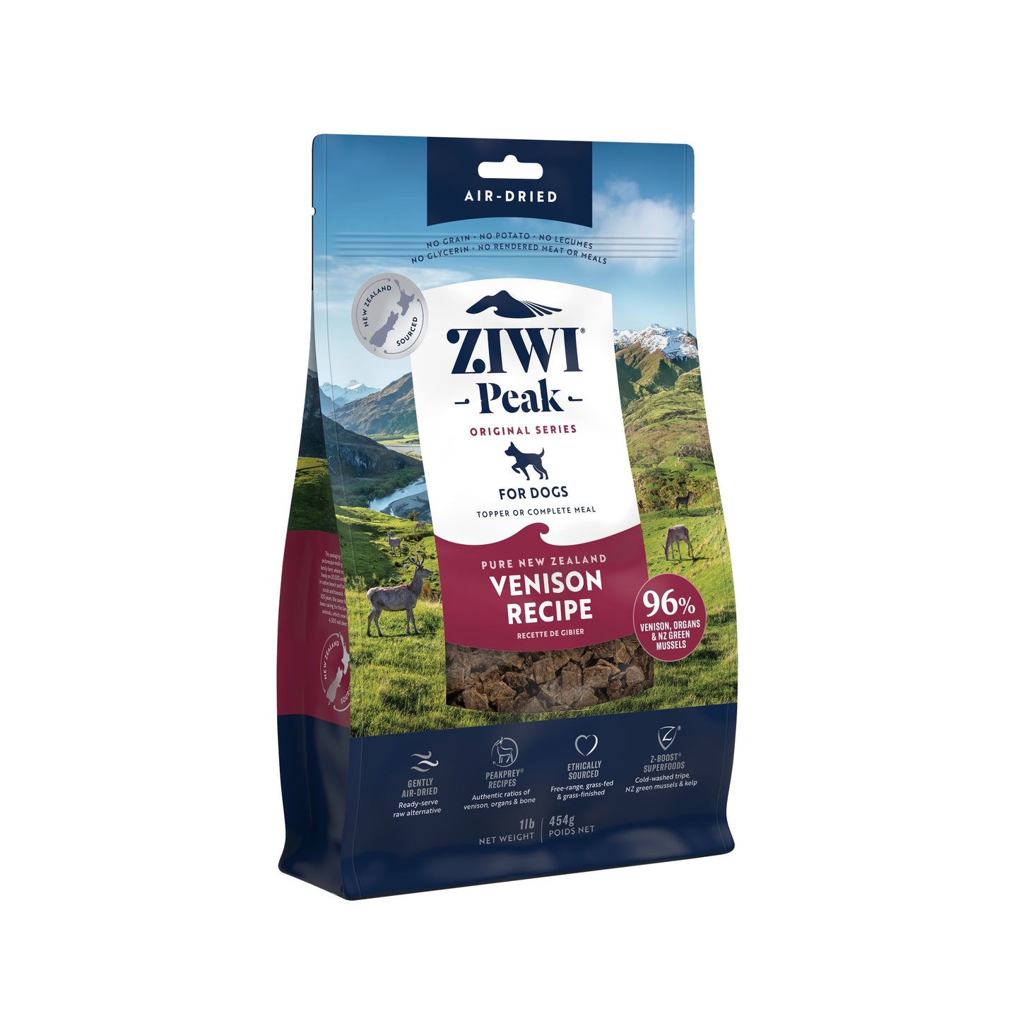 Ziwi Peak Air Dried Venison Recipe Dry Dog Food