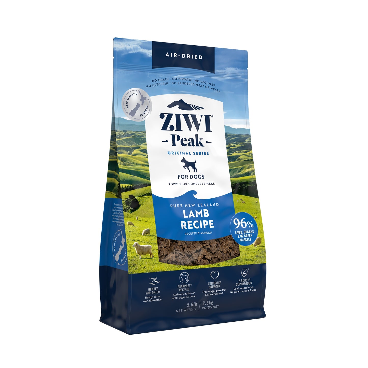 Ziwi Peak Air Dried Lamb Recipe Dry Dog Food