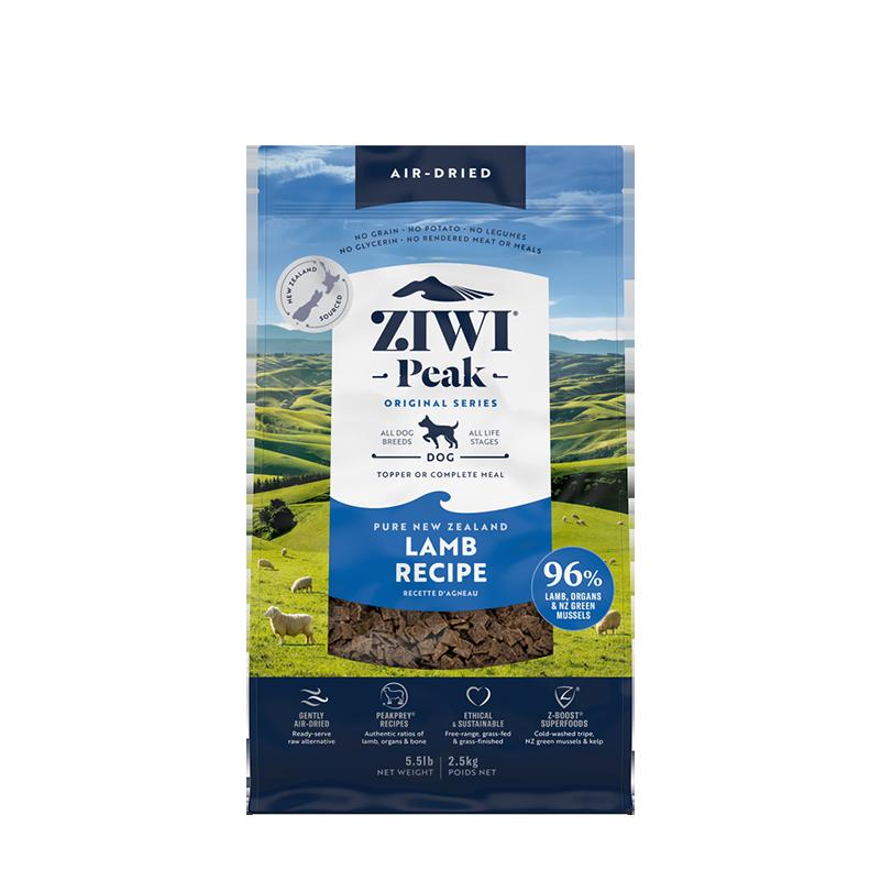 Ziwi Peak Air Dried Lamb Recipe Dry Dog Food