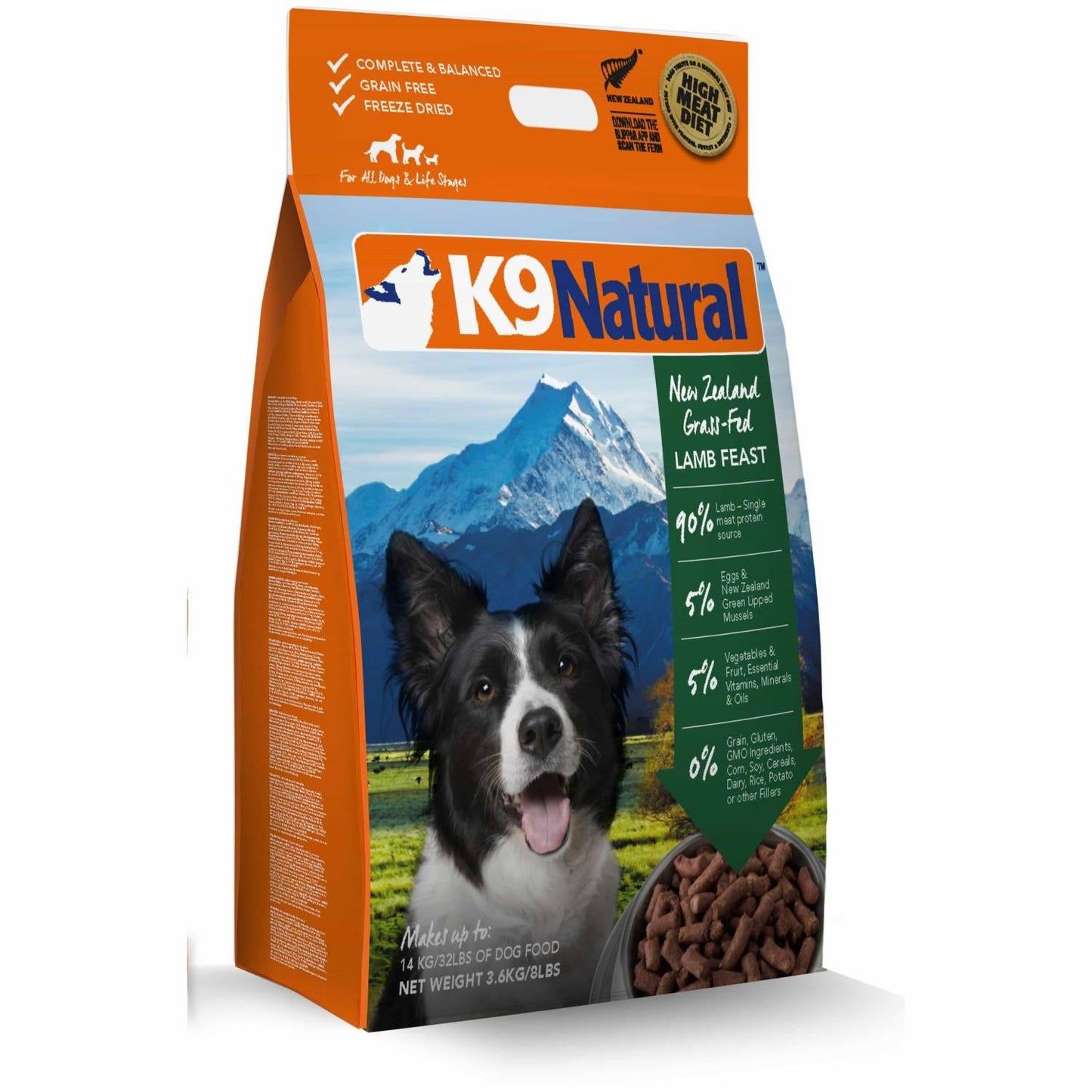 K9 Natural Grain Free Lamb Dry Dog Food