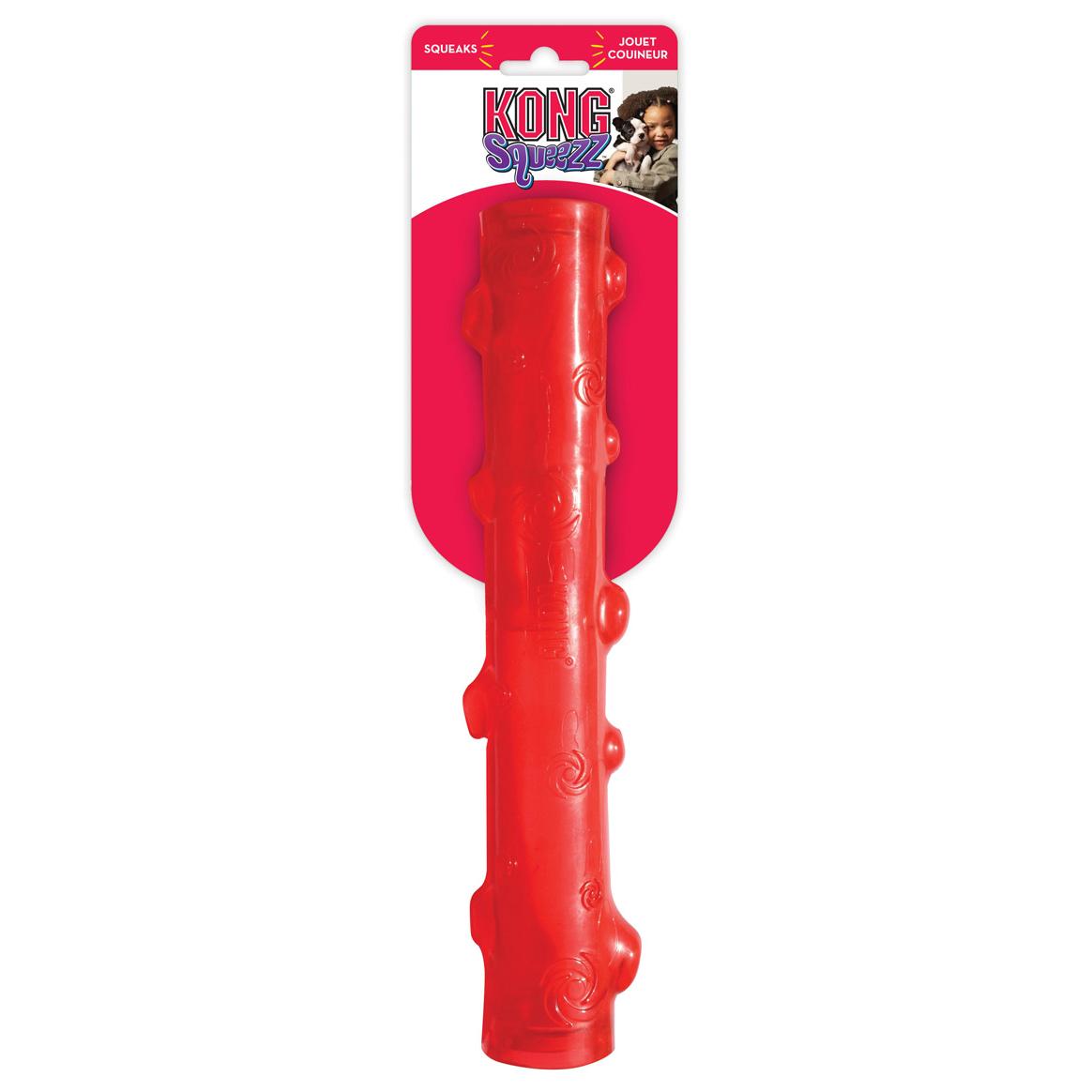 KONG Squeezz Stick Squeaky Dog Toy