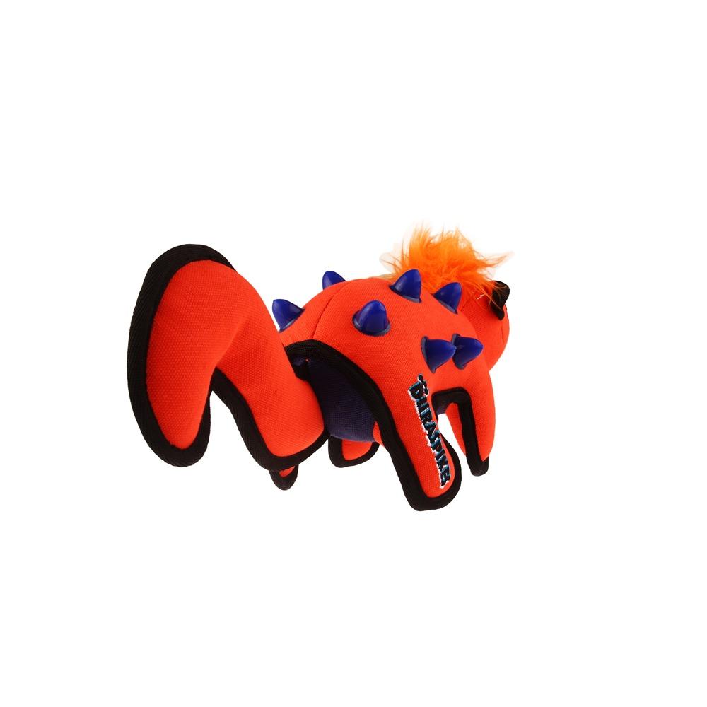 GIGWI Duraspikes Durable Racoon Orange