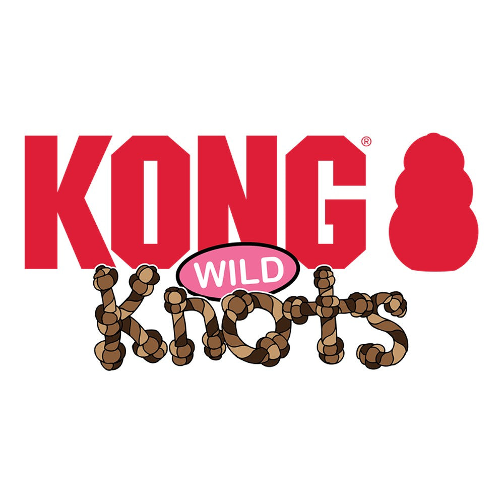 KONG Wild Knots Bear Dog Toy