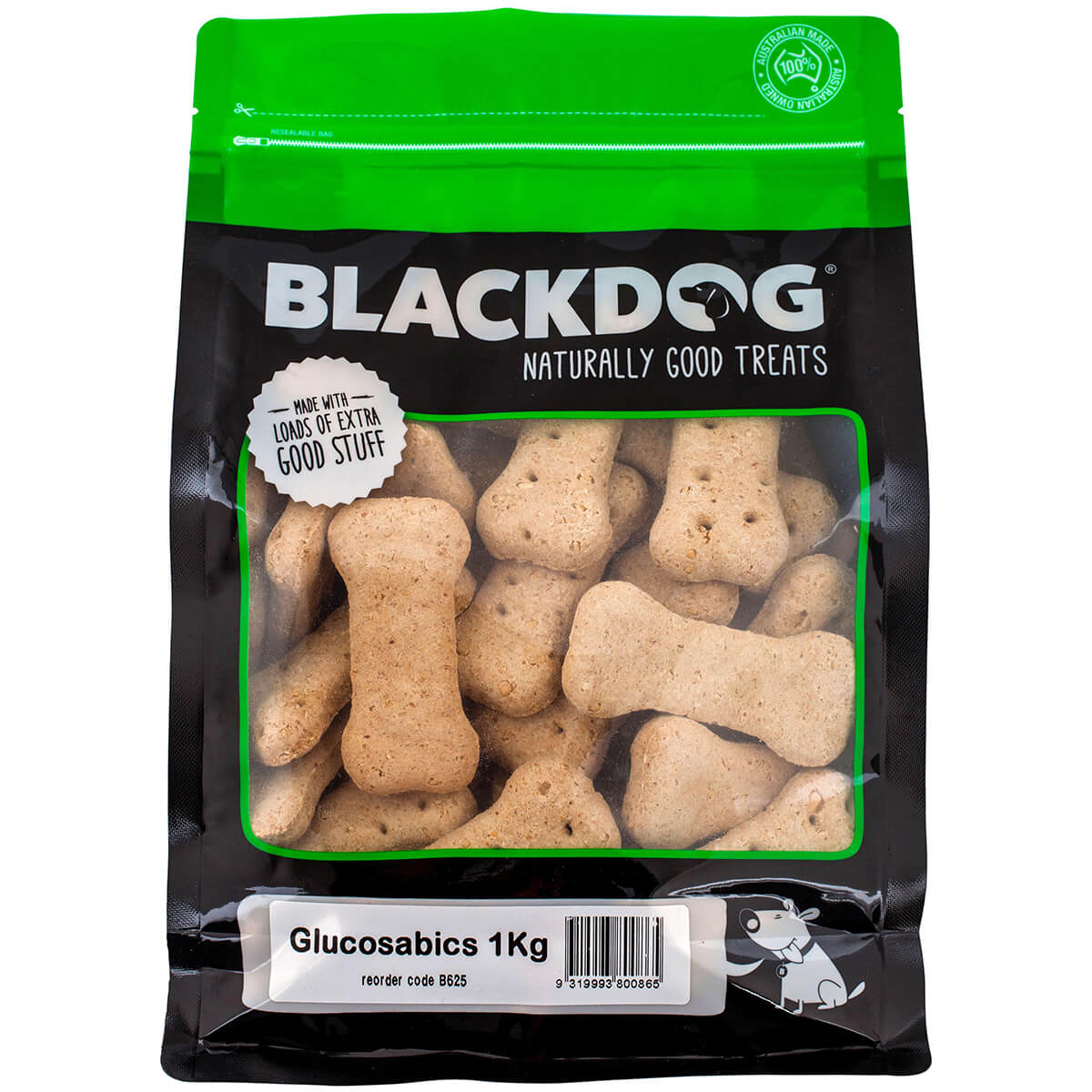 Black Dog Glucosabics Healthy Joints Dog Treats 1Kg