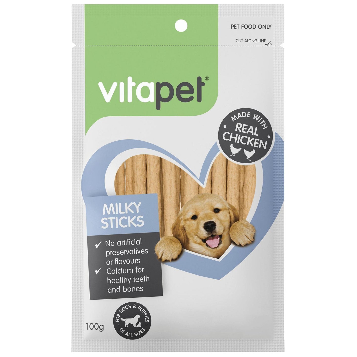 Vitapet Jerhigh Milky Sticks Dog Treats