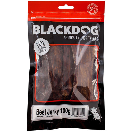Black Dog Beef Jerky Dog Treats