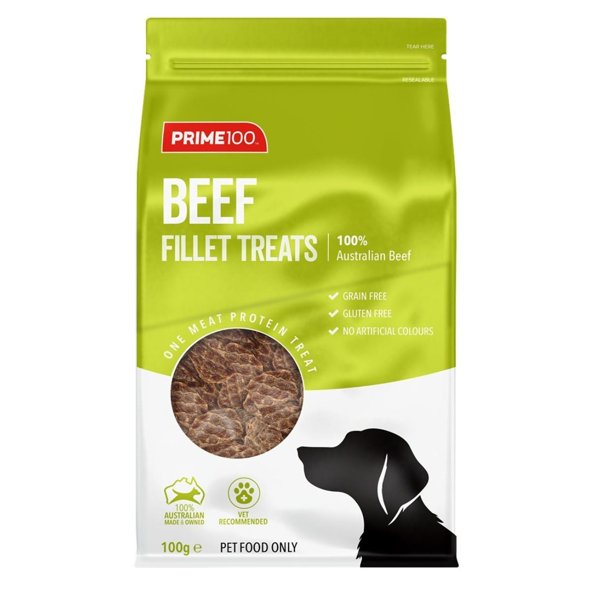 Prime100 Beef Fillet Dog Treats
