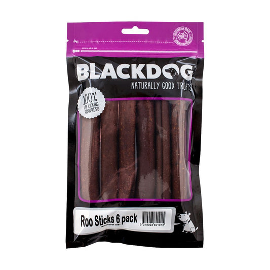 Blackdog Roo Sticks Dog Treats 6pk