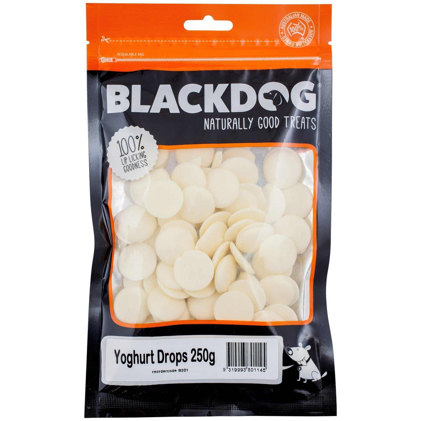 Blackdog Yoghurt Drops Dog Treats