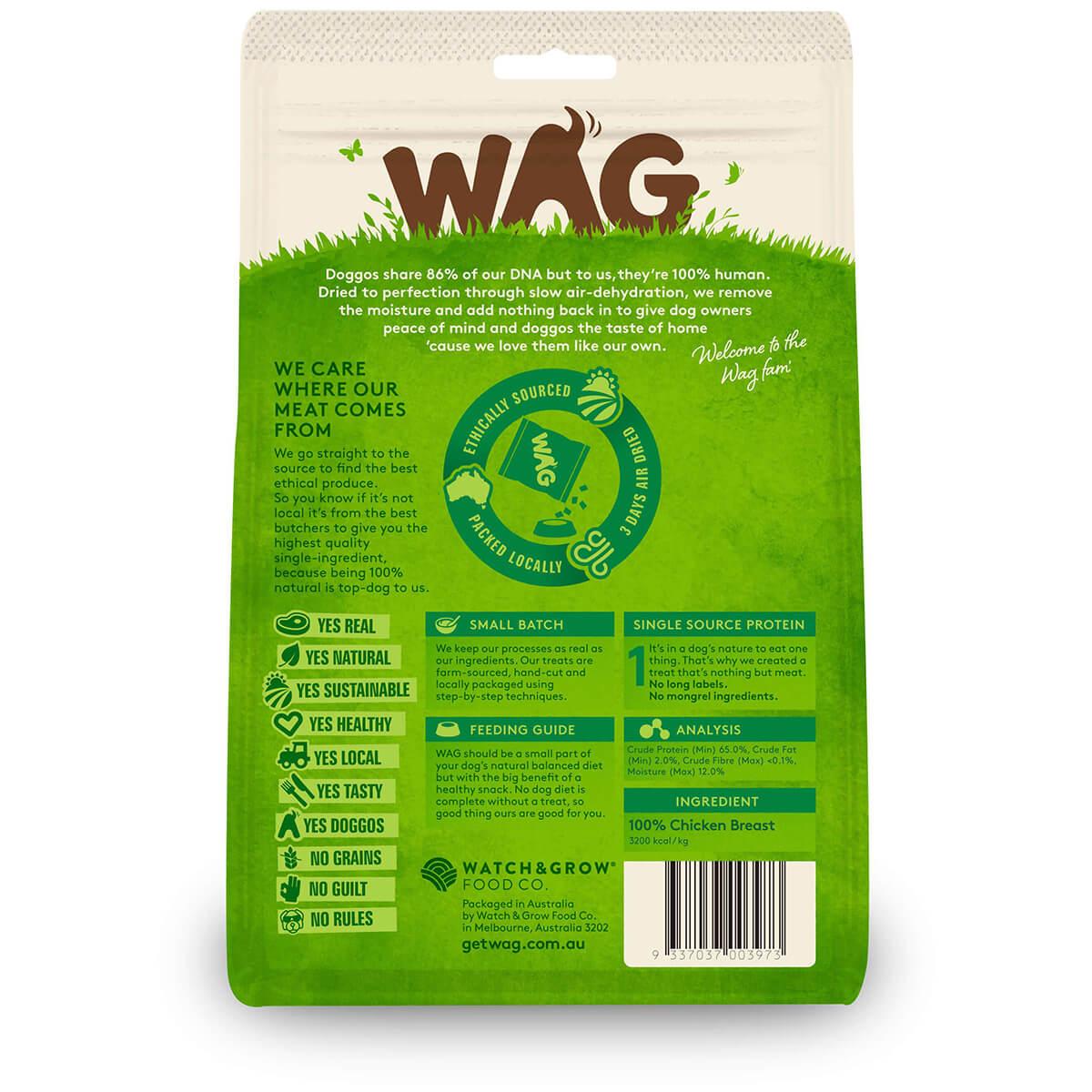 WAG Chicken Breast Dog Treats