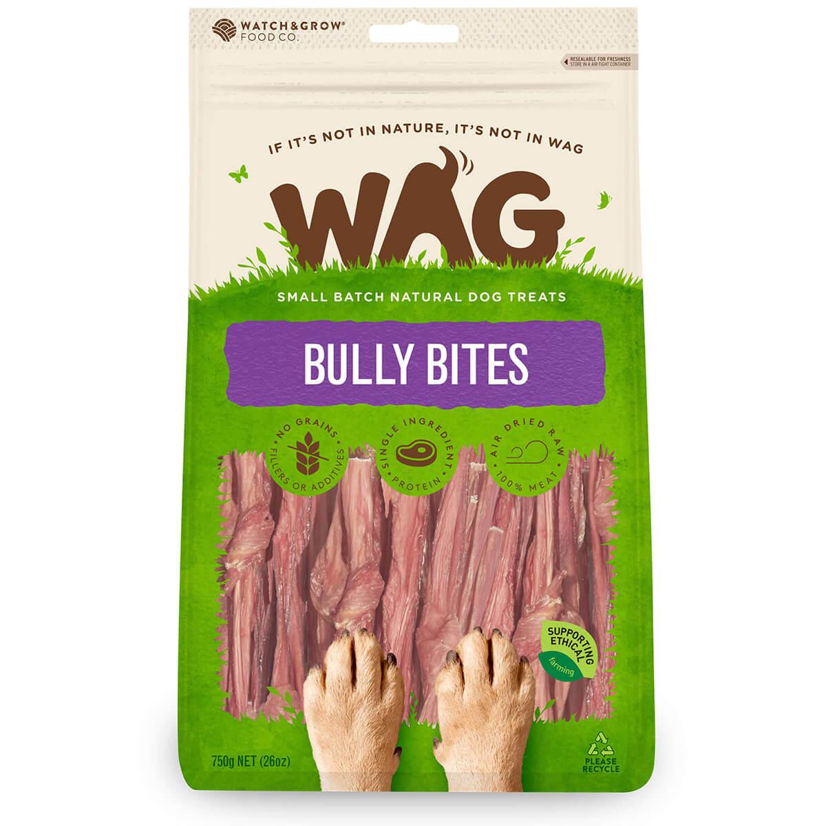 WAG Bully Bites Dog Treats