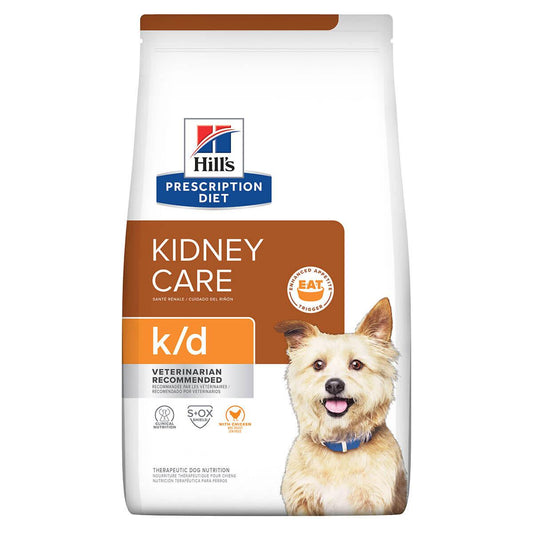 Hill's Prescription Diet K/D Kidney Care Dry Dog Food