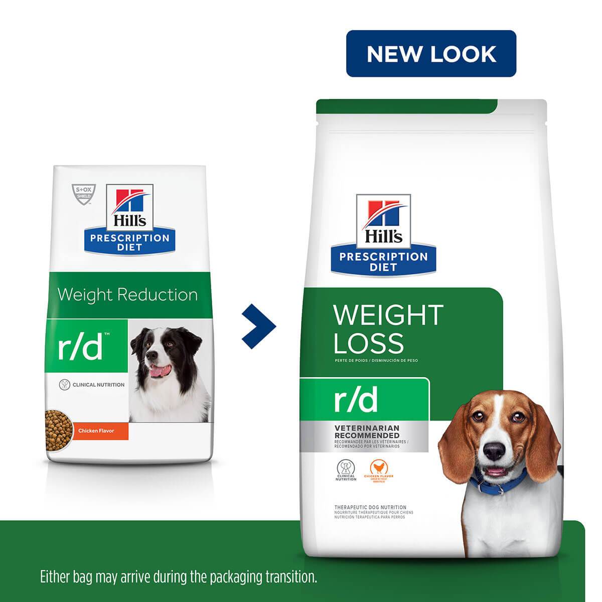 Hill's Prescription Diet R/D Weight Reduction Dry Dog Food 12.5kg