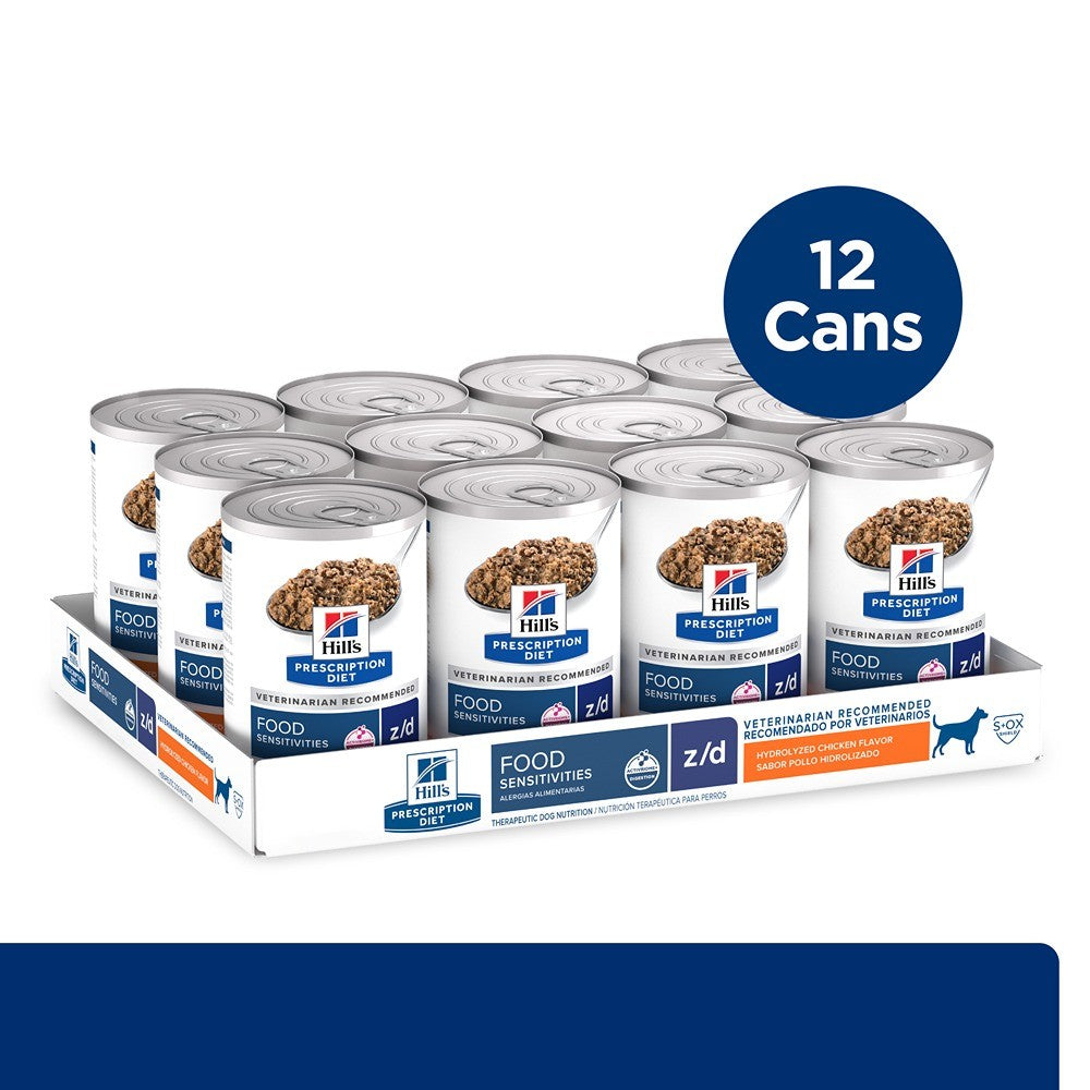 Hill's Prescription Diet Z/D Skin & Food Sensitivities Wet Dog Food 370G