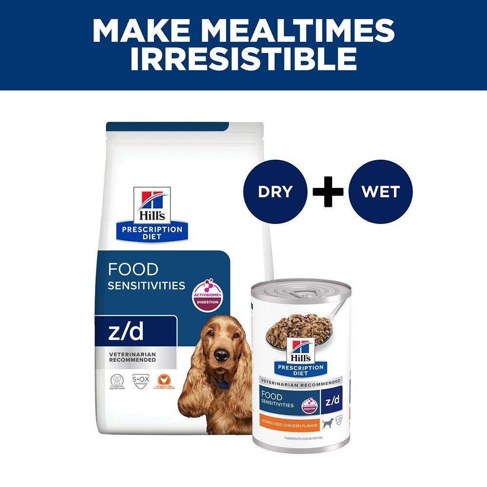 Hill's Prescription Diet Z/D Food Sensitivities Chicken Wet Dog Food