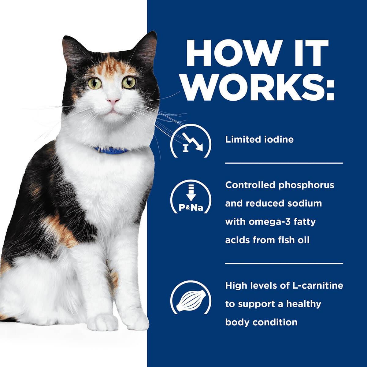 Hill's Prescription Diet Y/D Thyroid Care Wet Cat Food 156G