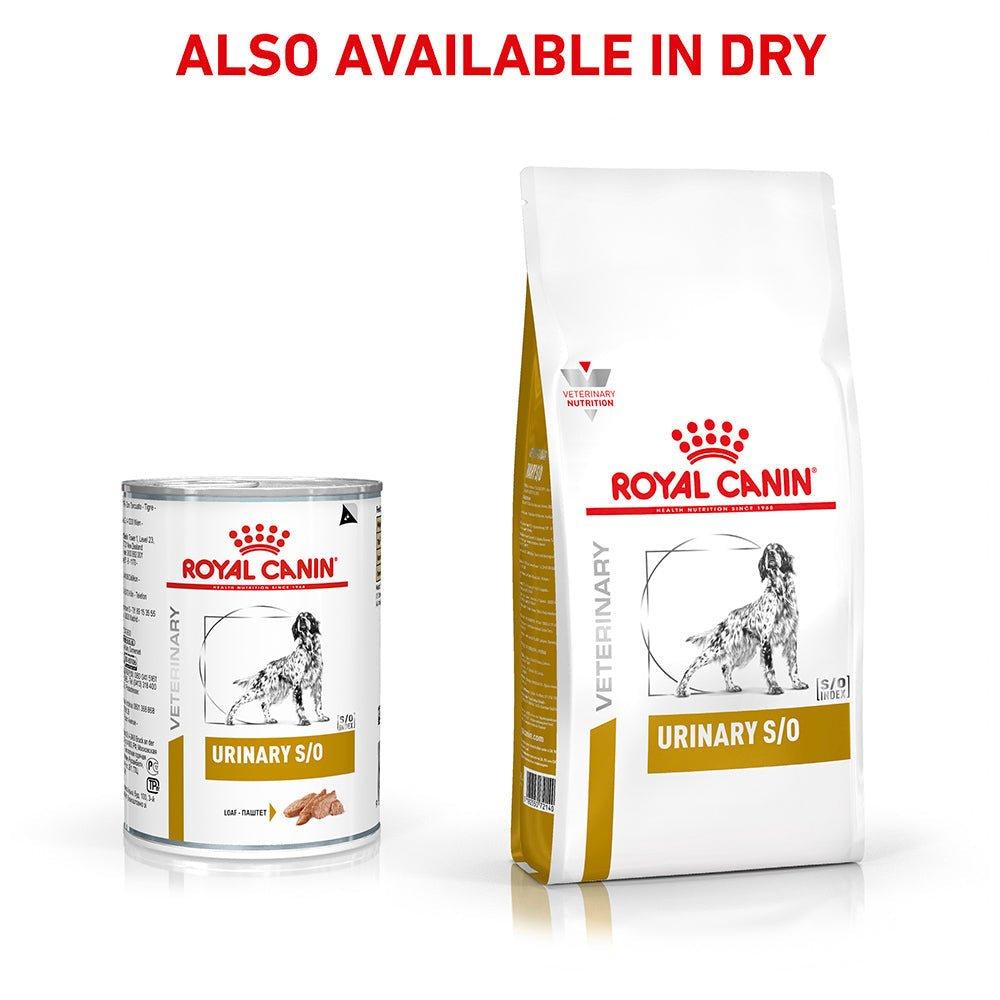 ROYAL CANIN VETERINARY DIET Urinary Adult Wet Dog Food Cans 410G