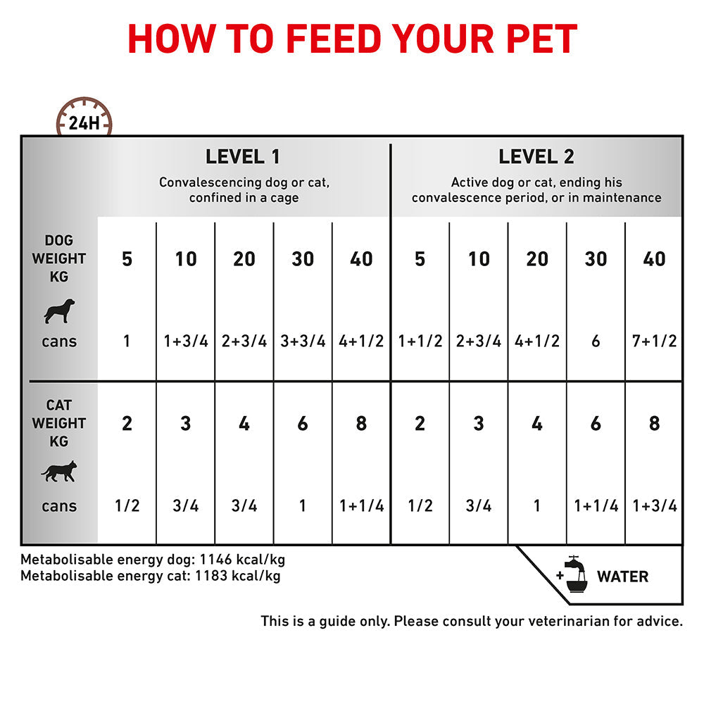 ROYAL CANIN VETERINARY DIET Recovery Adult Wet Food Cans 195g