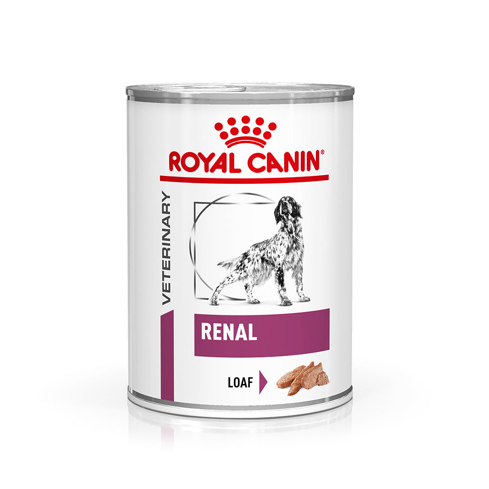 ROYAL CANIN VETERINARY DIET Renal Adult Wet Dog Food Cans 410G