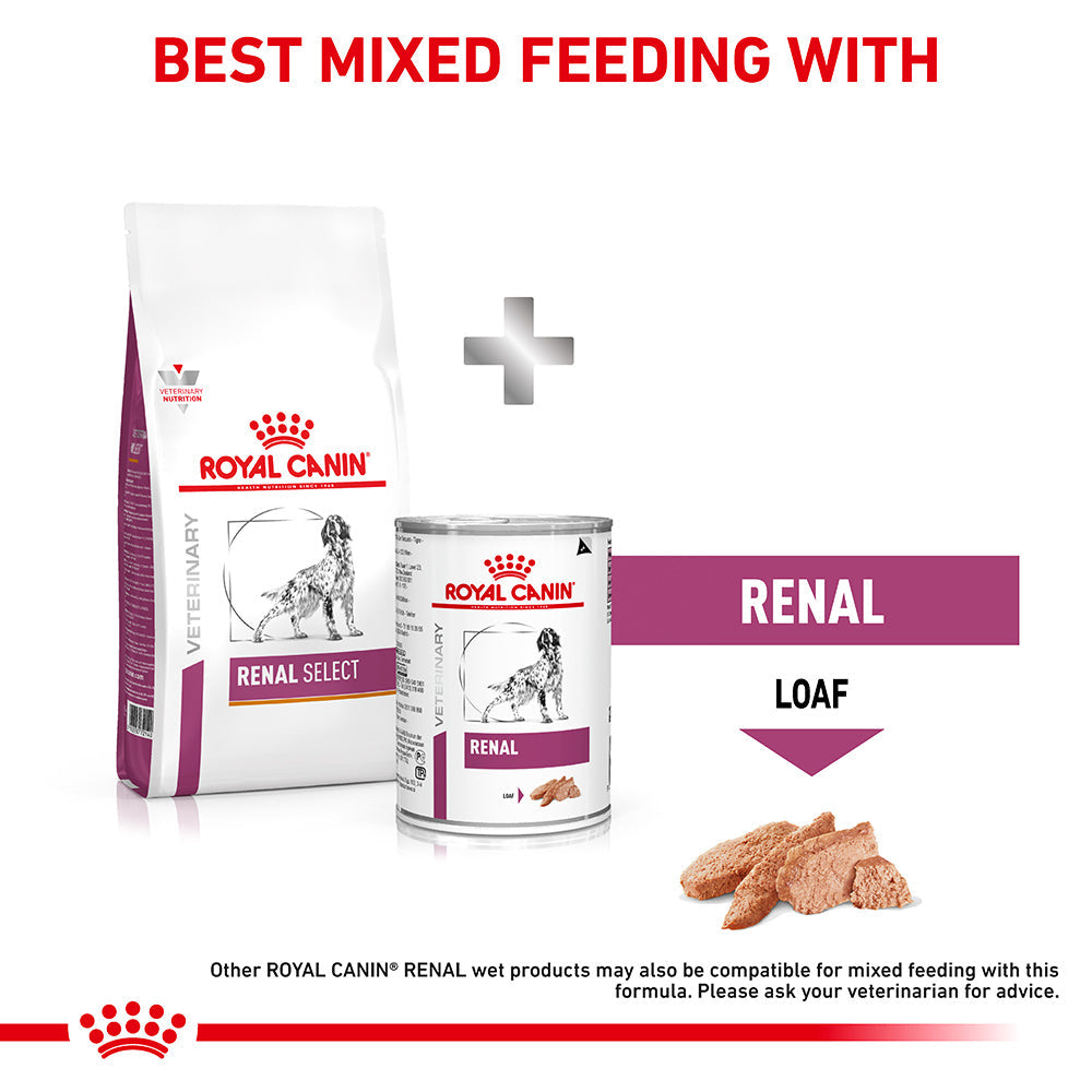 ROYAL CANIN VETERINARY DIET Renal Select Adult Dry Dog Food 2kg