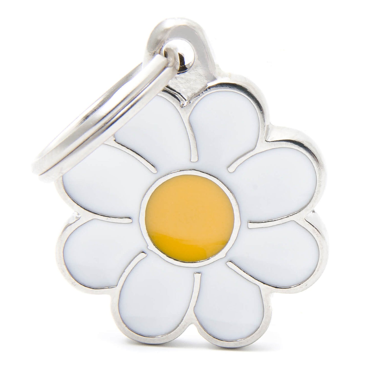 My Family Daisy Charm Tag