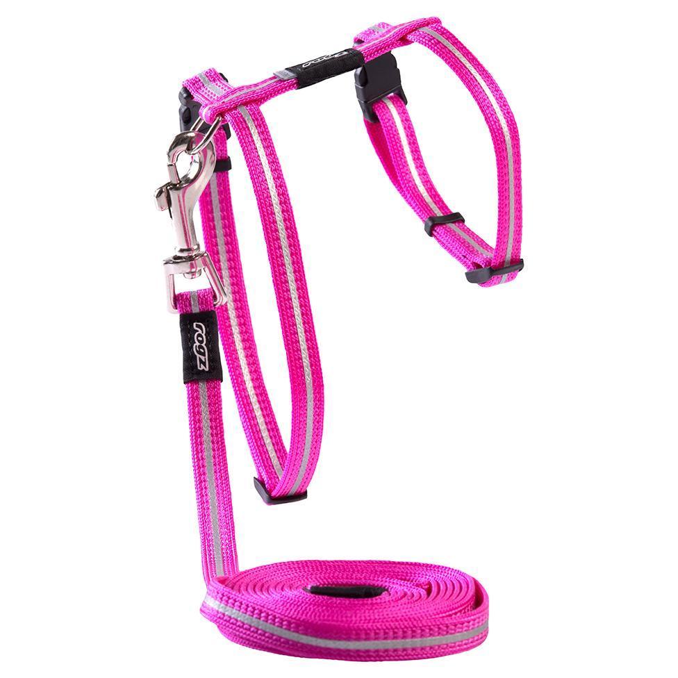 Rogz Alleycat Cat Harness & Lead Set