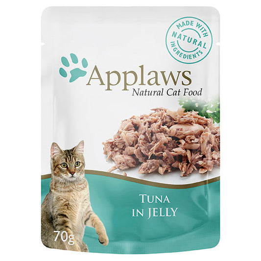 Applaws Natural Tuna Wholemeat in Jelly Pouch Wet Cat Food