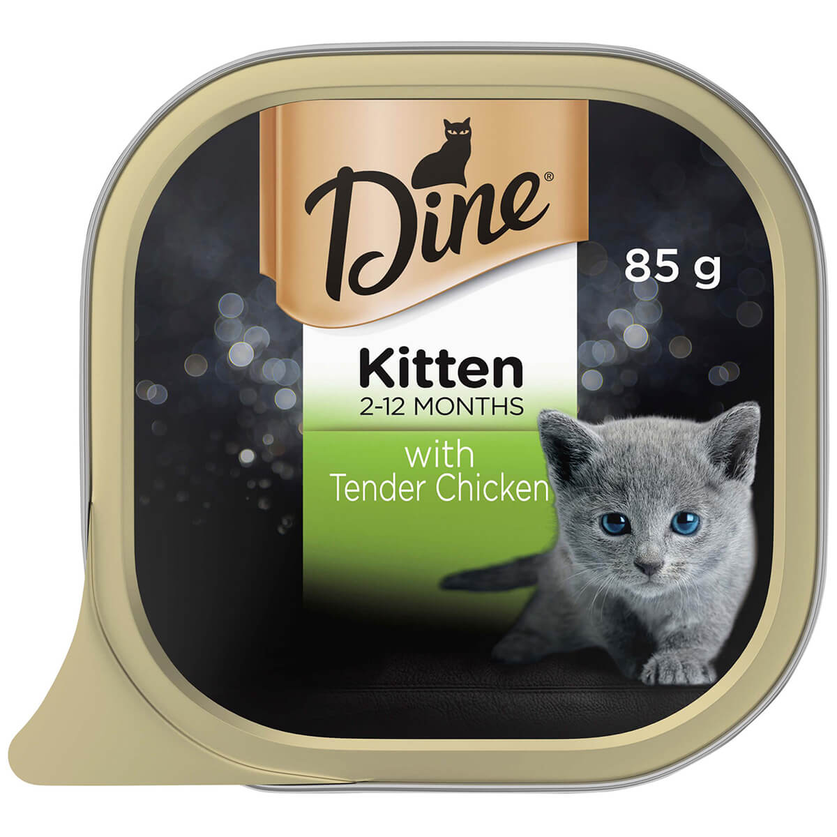 Dine Kitten Tender Chicken Wet Cat Food 85G