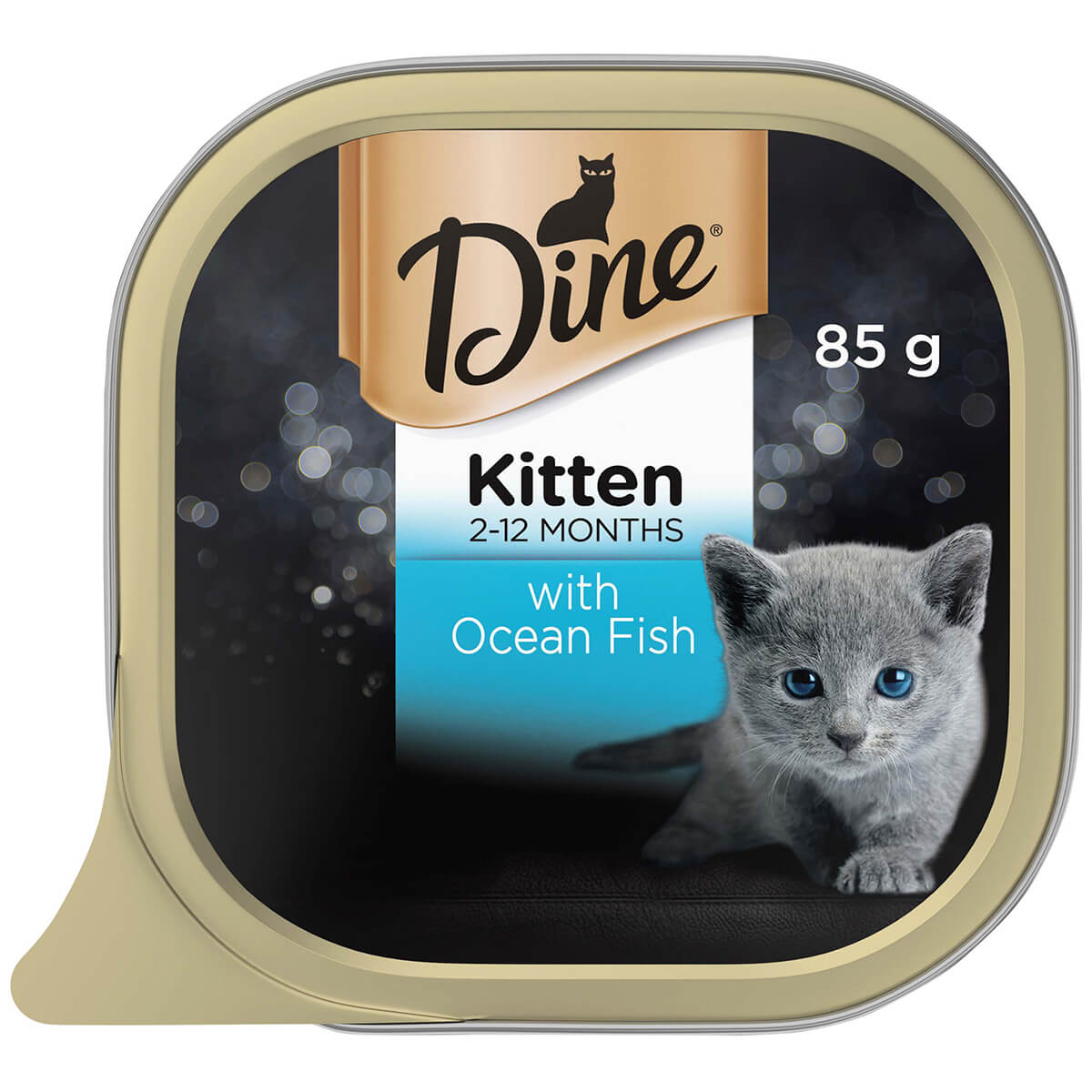 Dine Kitten Steamed Ocean Fish Wet Cat Food 85G