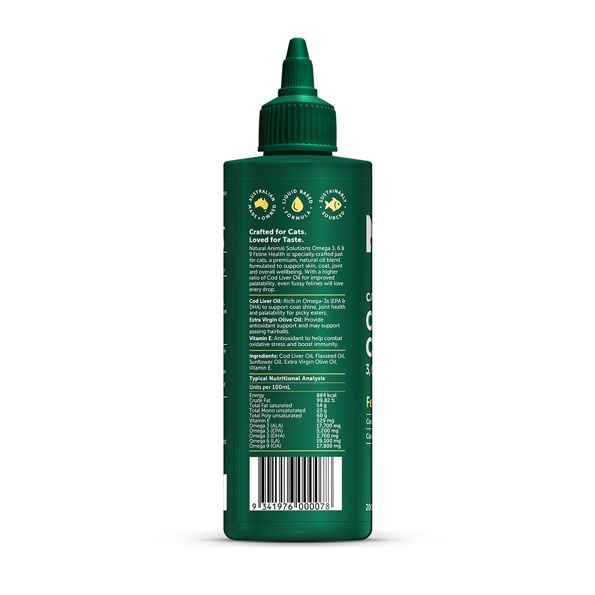 NAS Omega 3 6 & 9 Oil for Cats