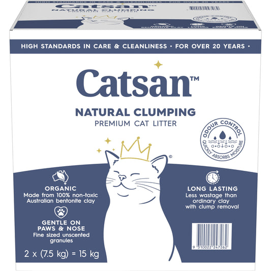 Catsan Clumping Cat Litter 15kg