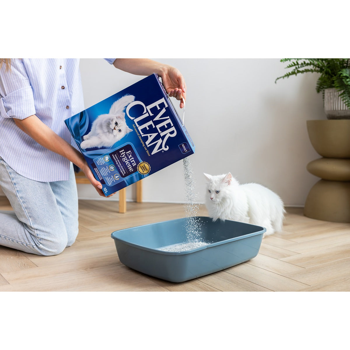Ever Clean Adult Extra Hygiene Unscented Clumping Cat Litter
