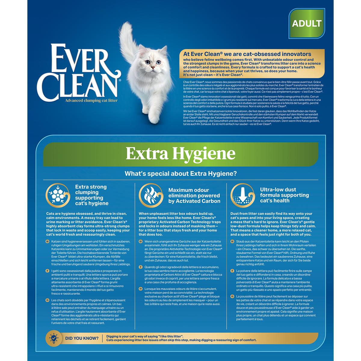 Ever Clean Adult Extra Hygiene Fresh Scent Clumping Cat Litter