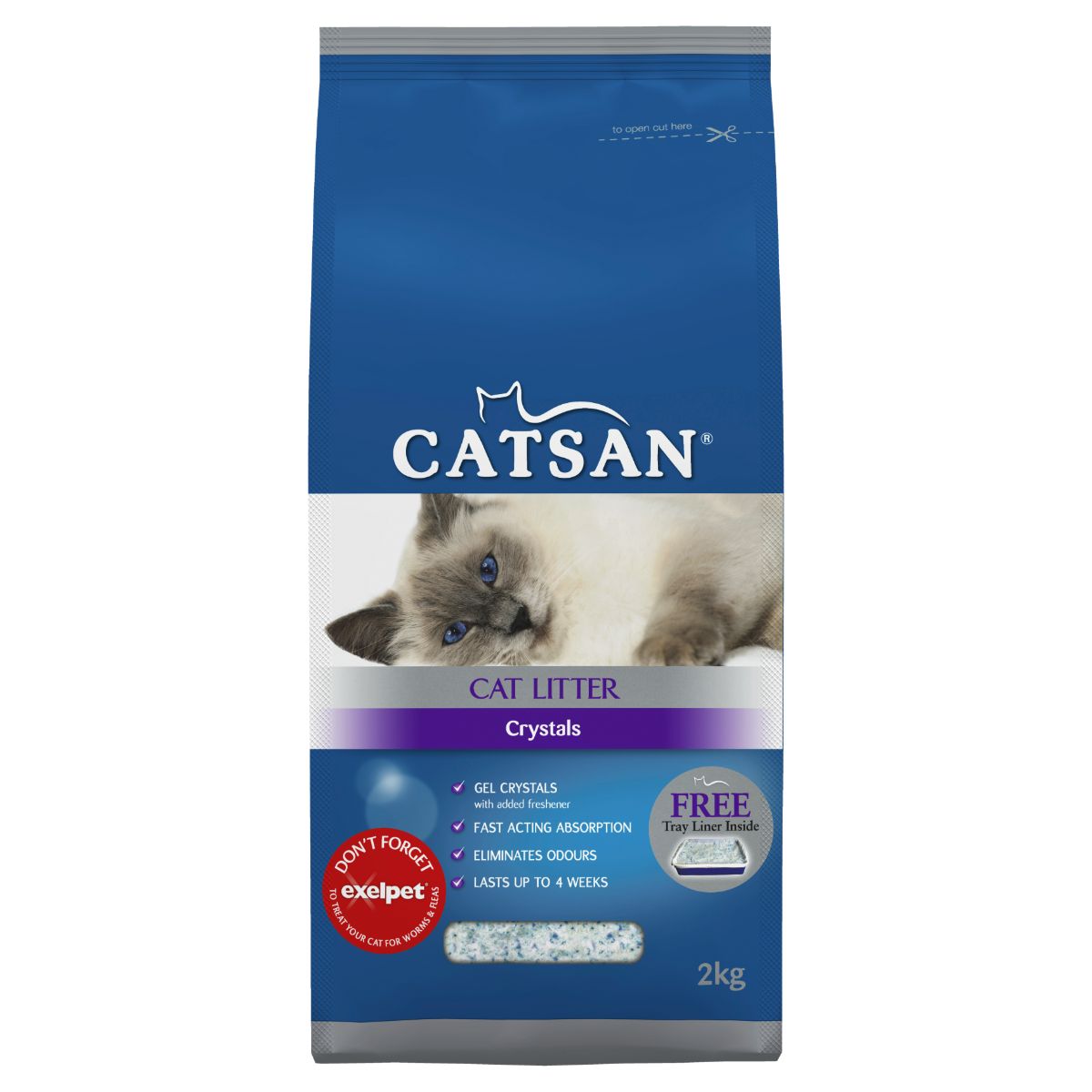 CATSAN Crystals Cat Litter