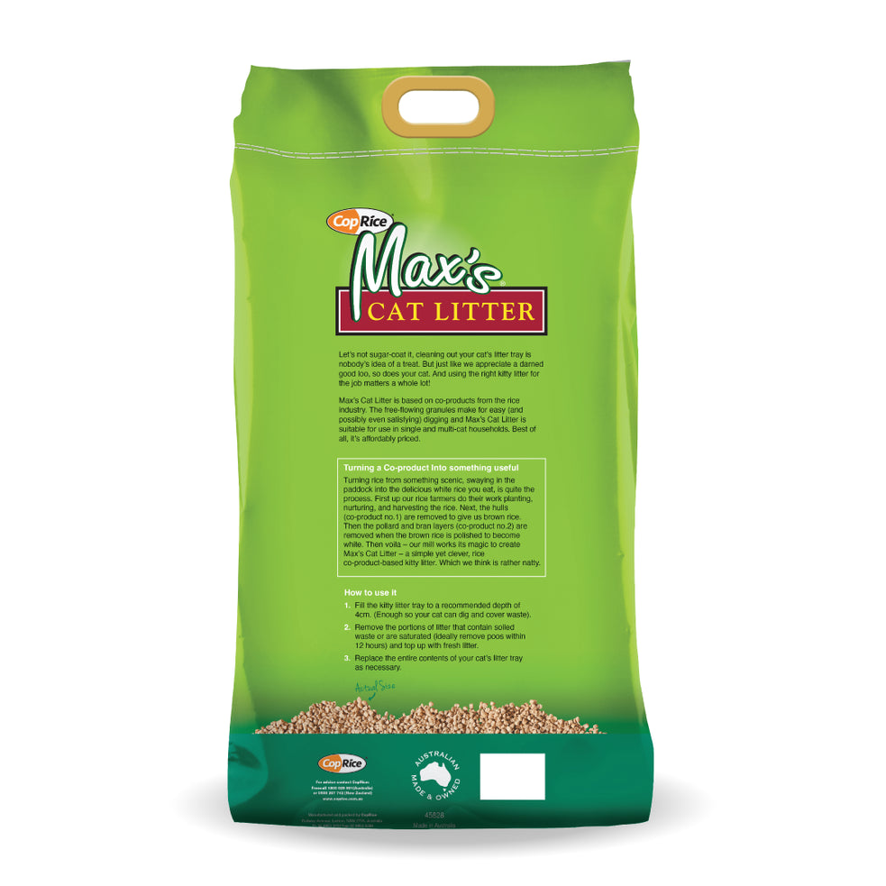 Max's All Natural Cat Litter 12.5kg