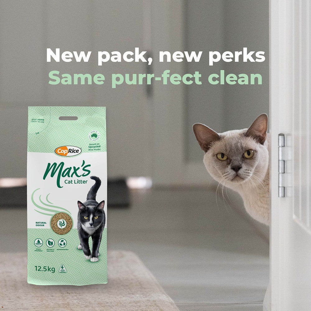 Max's All Natural Cat Litter 12.5kg