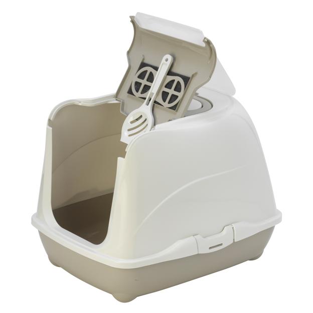 Moderna Hooded Flip Cat Litter Box