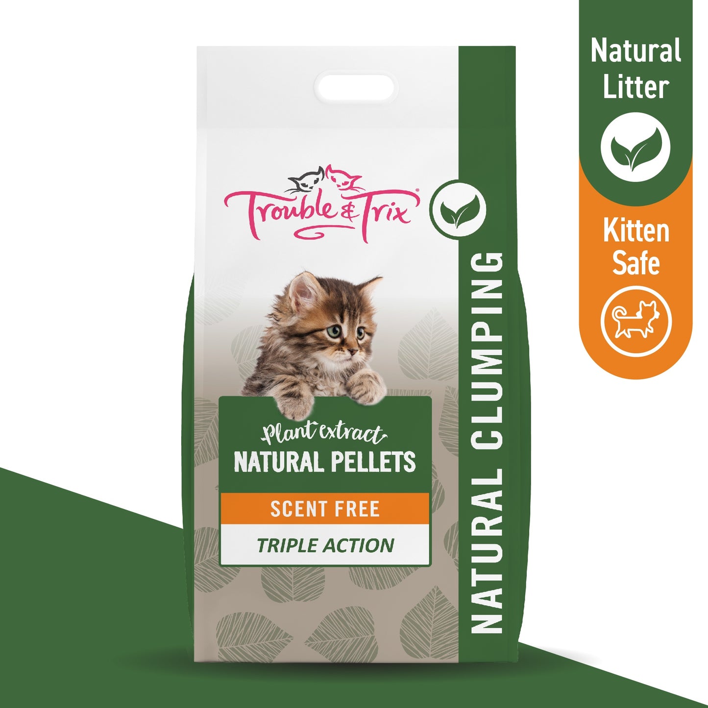 Trouble N Trix Natural Clumping Tofu Cat Litter