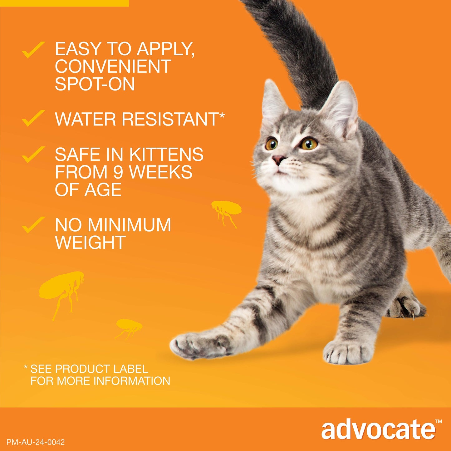 Advocate Spot-On Flea & Worm Treatment <4kg Cat