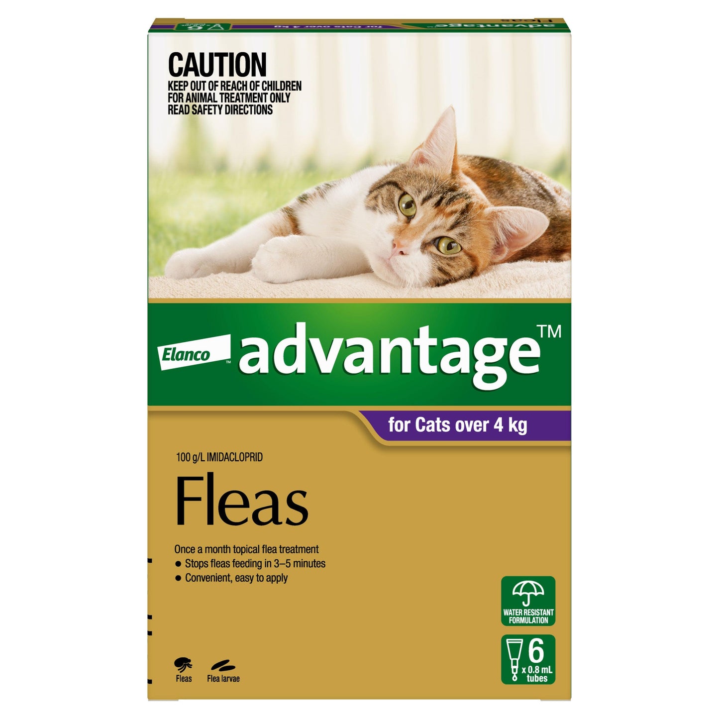 Advantage Flea Treatment >4kg Cat