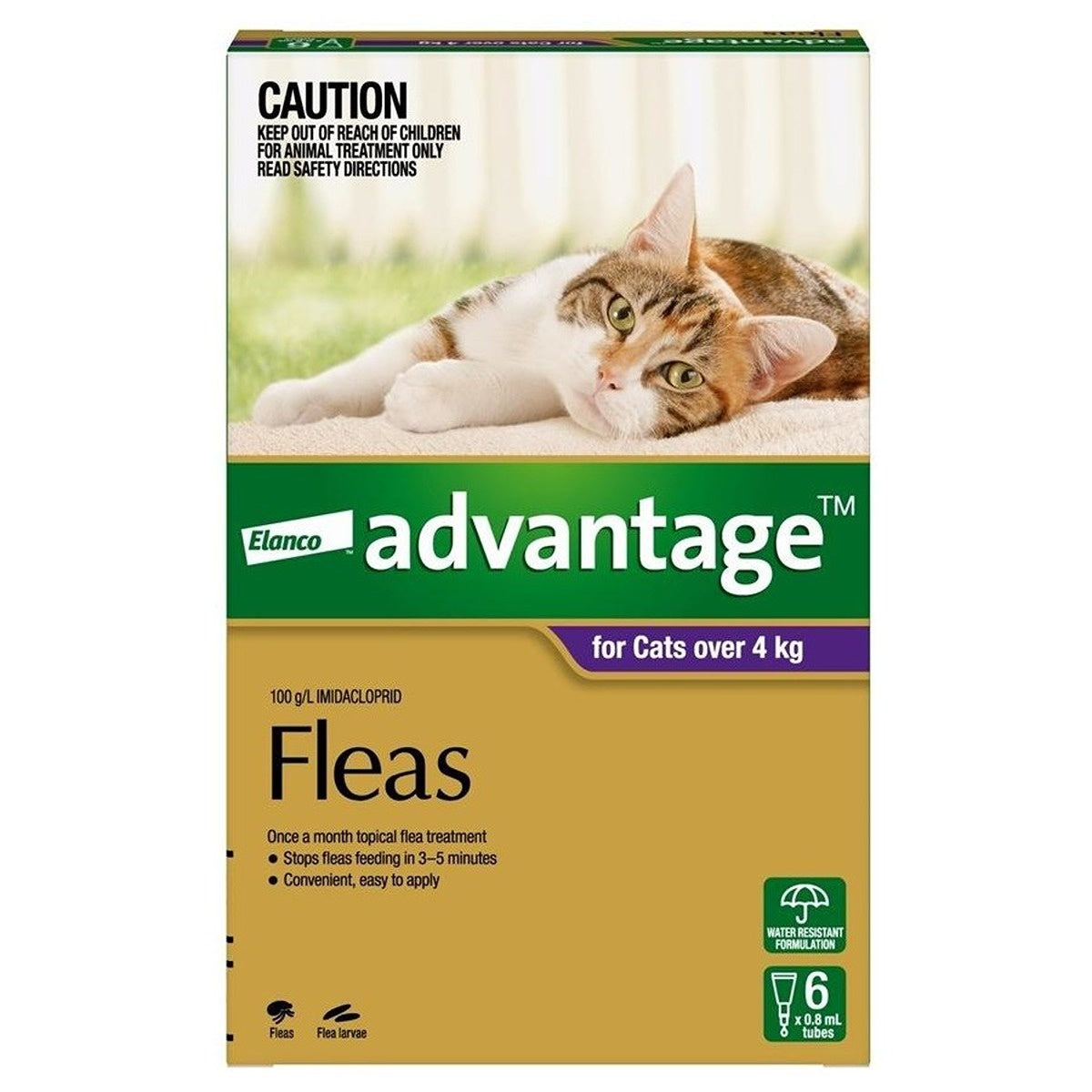 Advantage Spot-On Flea Treatment >4kg Cat