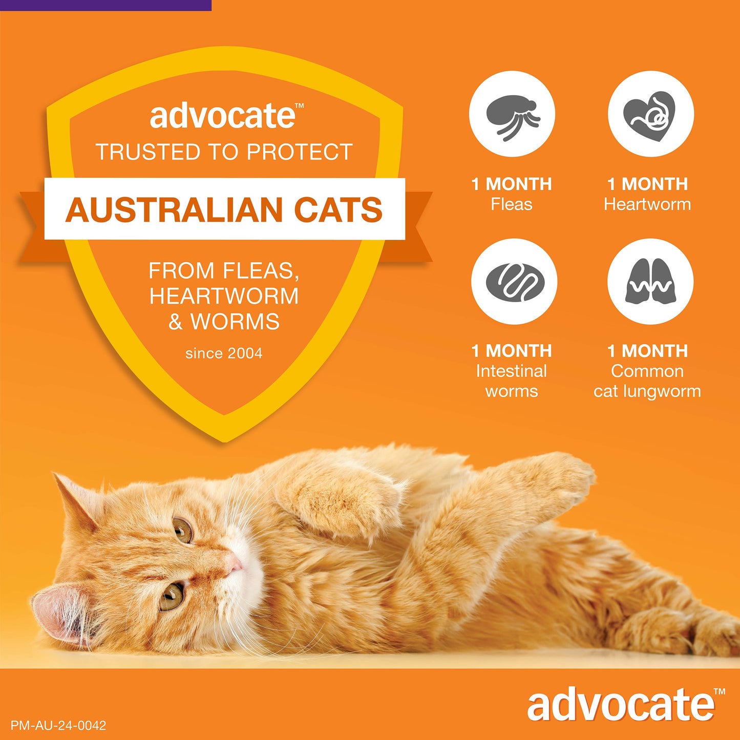 Advocate Spot-On Flea & Worm Treatment >4kg Cat