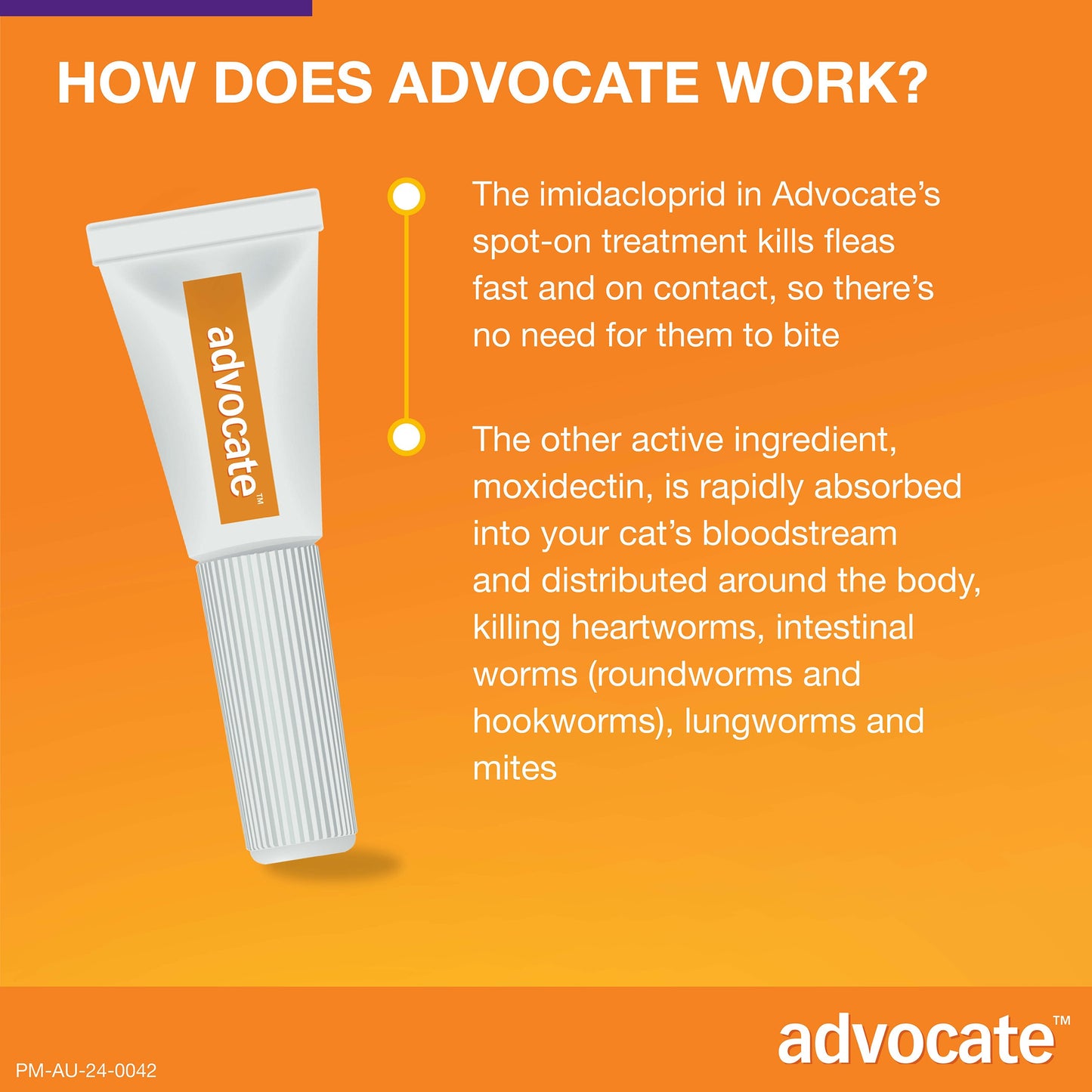 Advocate Spot-On Flea & Worm Treatment >4kg Cat